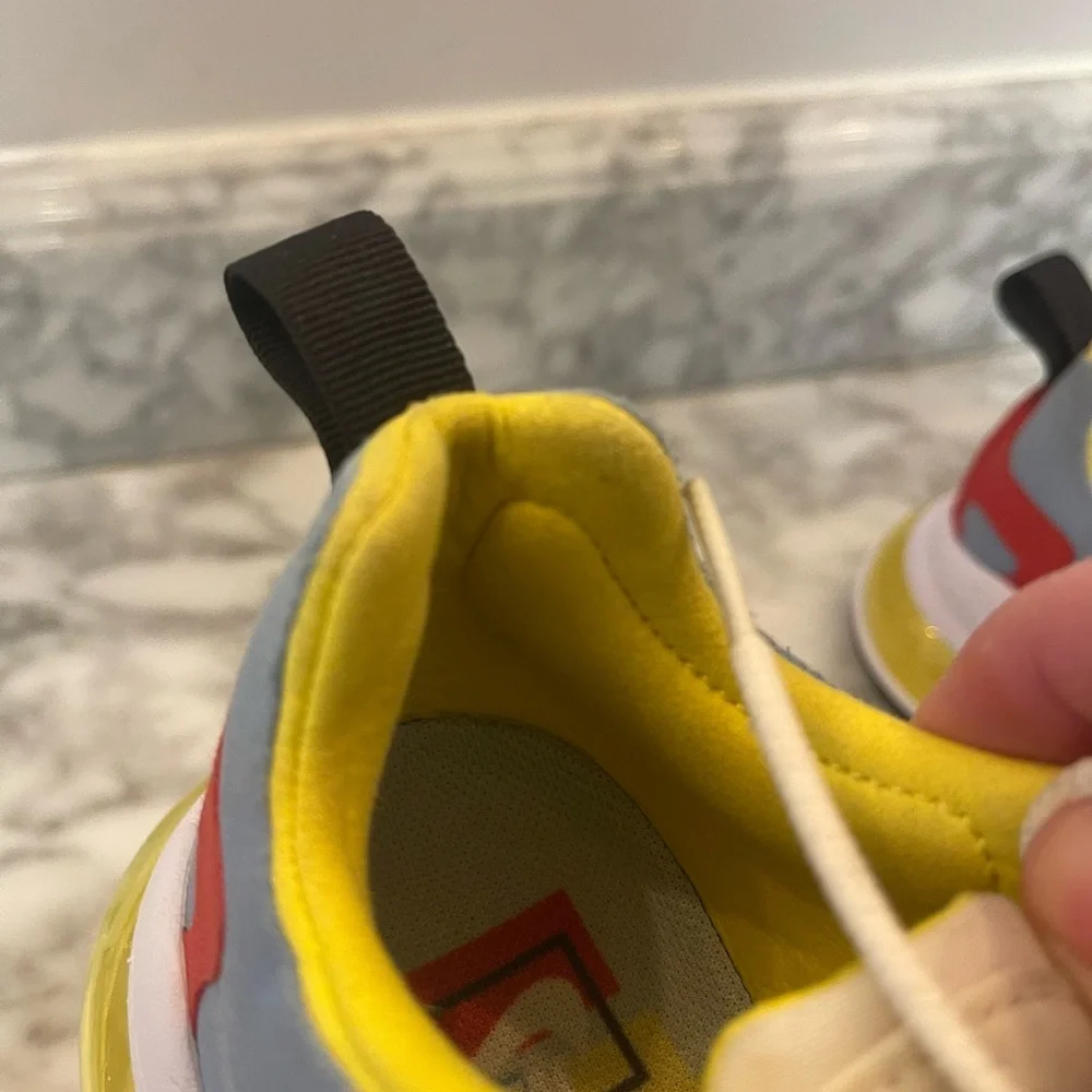 Nike Women's Air Max 270 React Bauhaus Phantom Black Blue Shoe AT6174-002 Size 9 - Picture 12 of 13